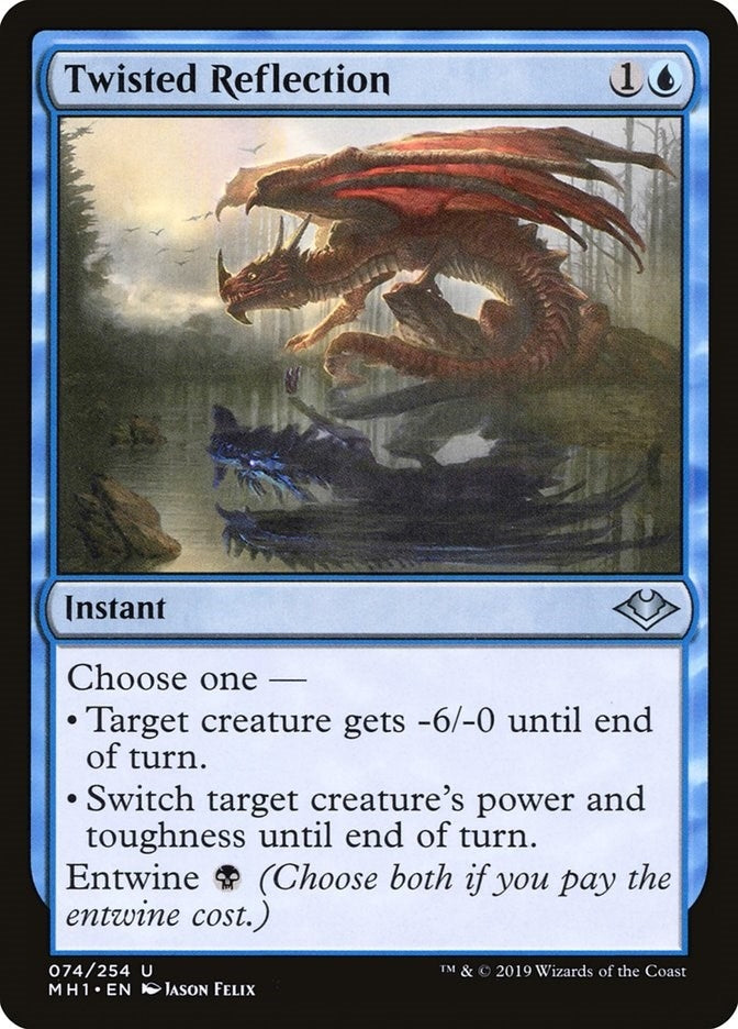 Image for Twisted Reflection (74) [Modern Horizons] - Magic: The Gathering
