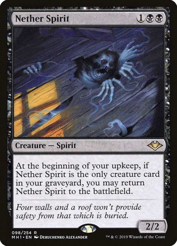 Image for Nether Spirit (98) [Modern Horizons] - Magic: The Gathering