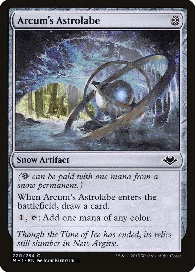 Image for Arcum's Astrolabe (220) [Modern Horizons] - Magic: The Gathering