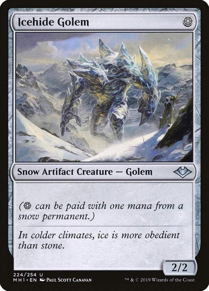 Image for Icehide Golem (224) [Modern Horizons] - Magic: The Gathering