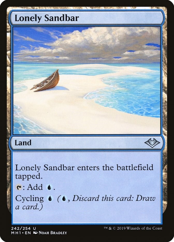Image for Lonely Sandbar (242) [Modern Horizons] - Magic: The Gathering