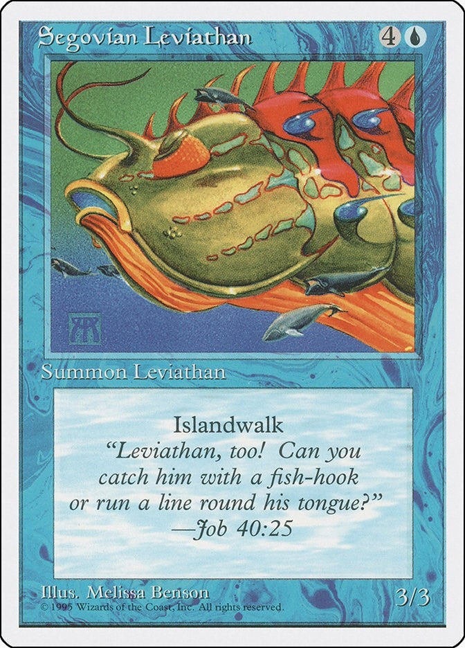 Image for Segovian Leviathan [Fourth Edition] - Magic: The Gathering