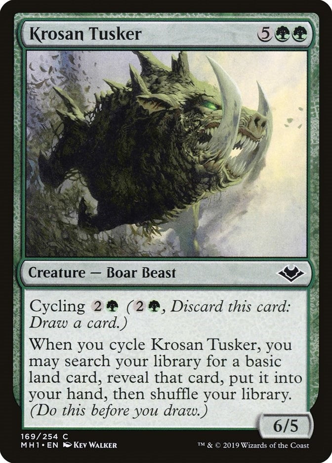 Krosan Tusker (169) [Modern Horizons]