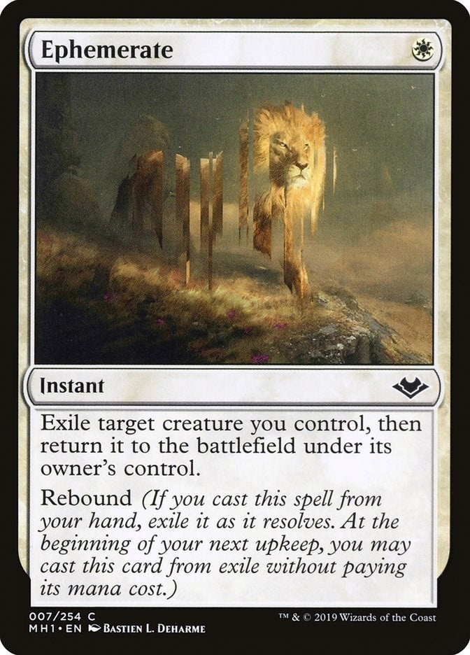 Image for Ephemerate (7) [Modern Horizons] - Magic: The Gathering
