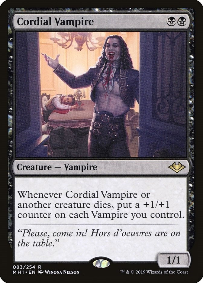 Image for Cordial Vampire (83) [Modern Horizons] - Magic: The Gathering