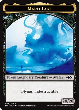 Image for Marit Lage Token (6) [Modern Horizons] - Magic: The Gathering