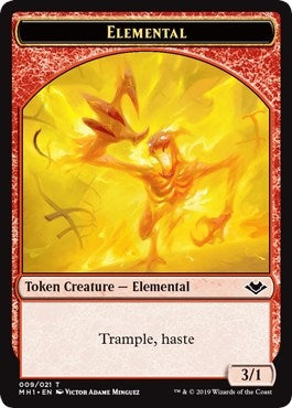 Elemental Token (009) (9) [Modern Horizons Tokens]