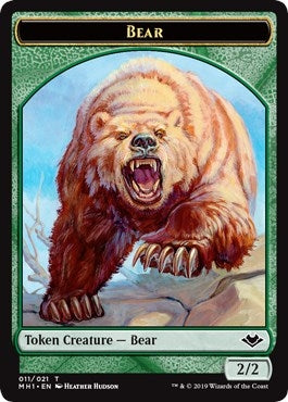Image for Bear Token (11) [Modern Horizons] - Magic: The Gathering