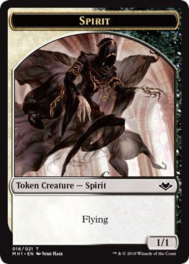 Spirit Token (16) [Modern Horizons Tokens]