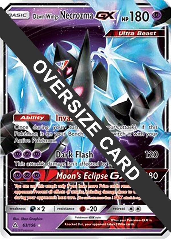 Image for Dawn Wings Necrozma GX - 63/156 (Ultra Prism) (063/156) [Jumbo Cards] - Pokemon