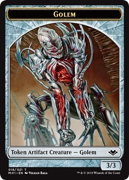 Image for Golem Token (18) [Modern Horizons] - Magic: The Gathering