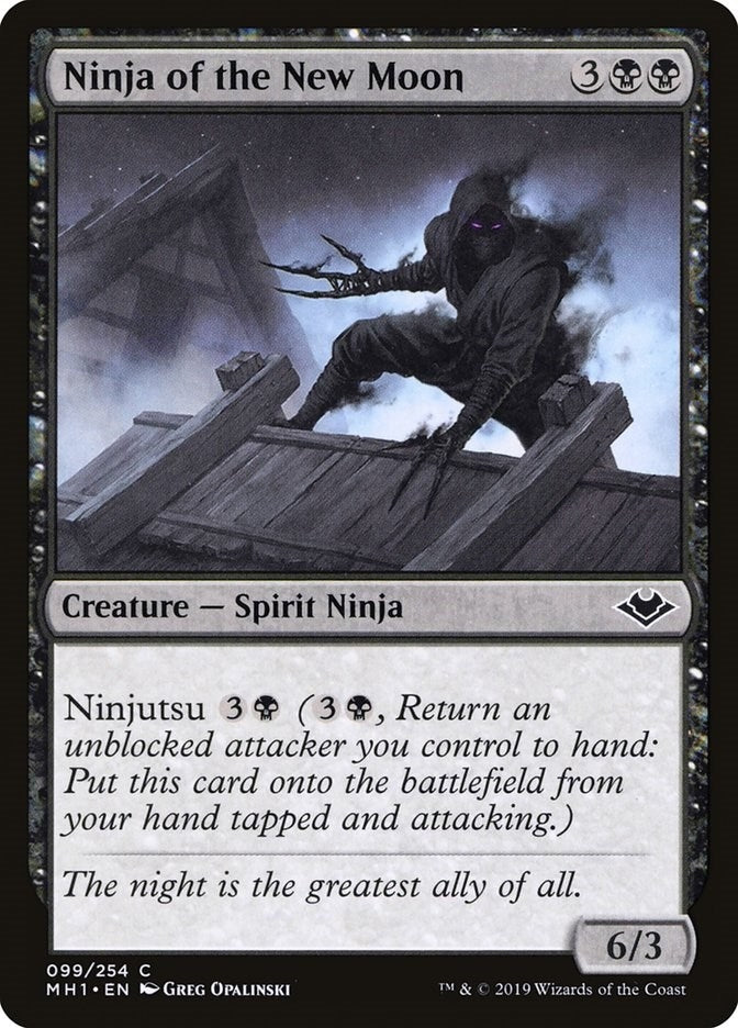 Image for Ninja of the New Moon (99) [Modern Horizons] - Magic: The Gathering