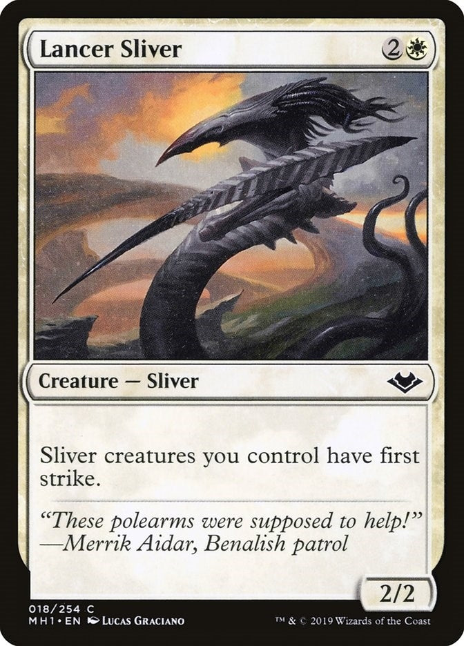 Image for Lancer Sliver (18) [Modern Horizons] - Magic: The Gathering