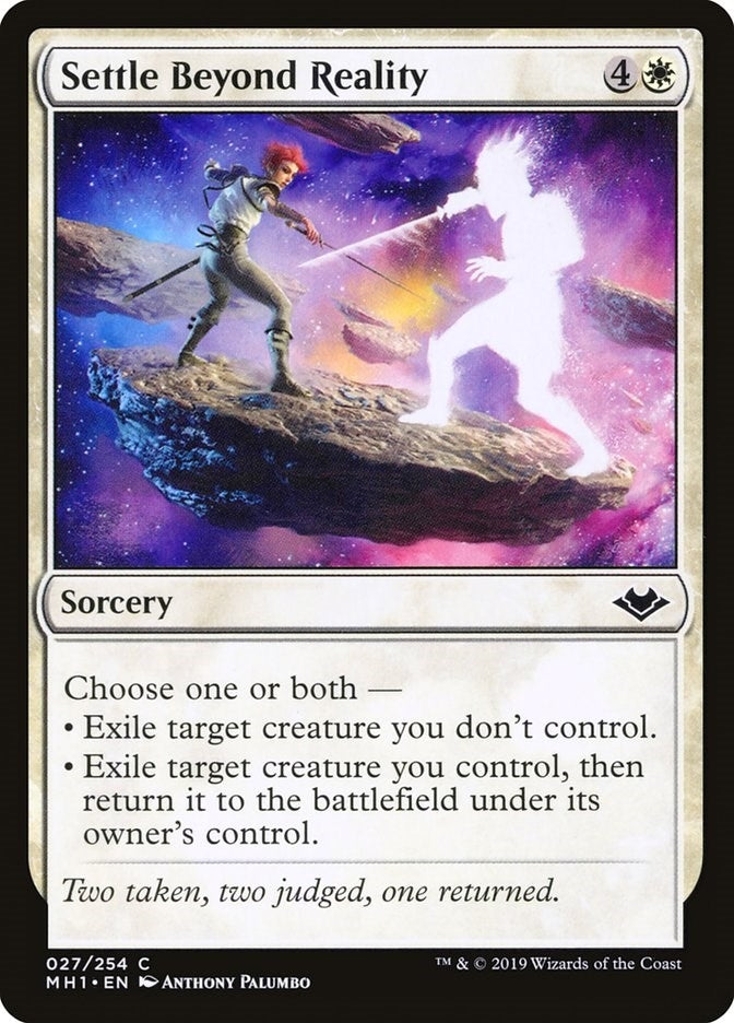 Image for Settle Beyond Reality (27) [Modern Horizons] - Magic: The Gathering