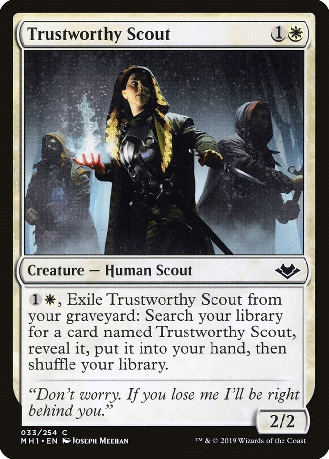 Image for Trustworthy Scout (33) [Modern Horizons] - Magic: The Gathering