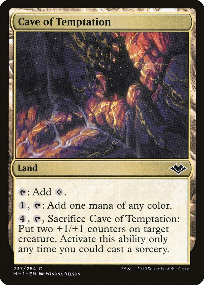 Image for Cave of Temptation (237) [Modern Horizons] - Magic: The Gathering