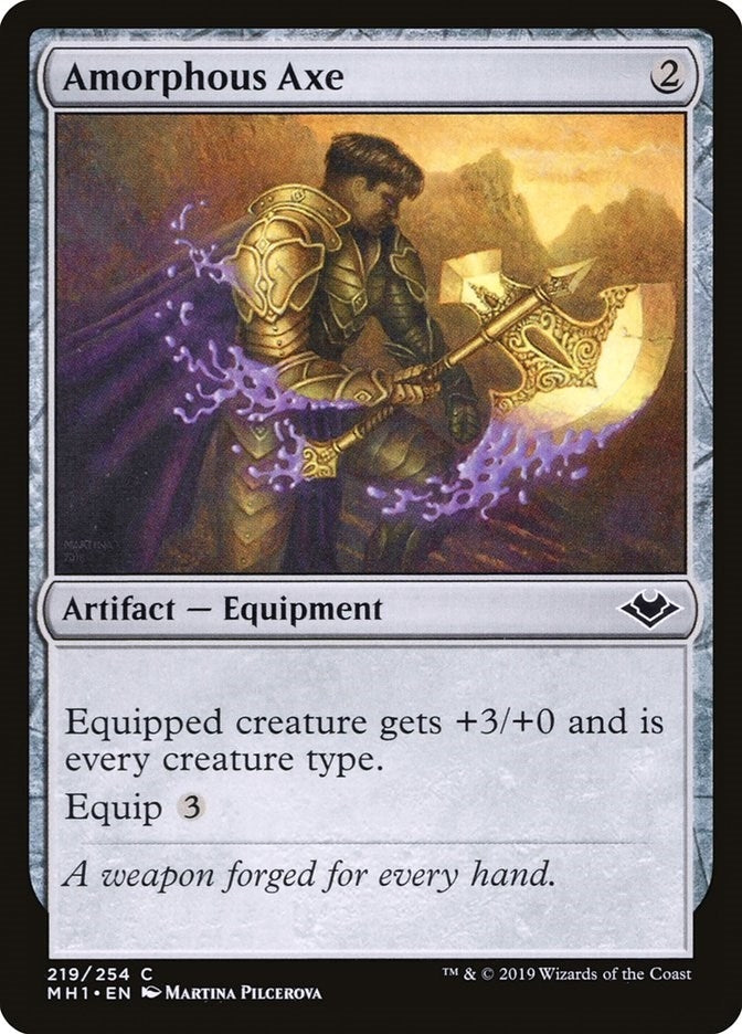 Image for Amorphous Axe (219) [Modern Horizons] - Magic: The Gathering
