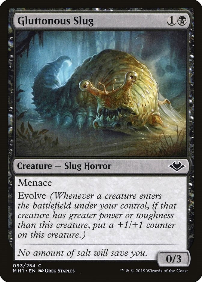 Image for Gluttonous Slug (93) [Modern Horizons] - Magic: The Gathering