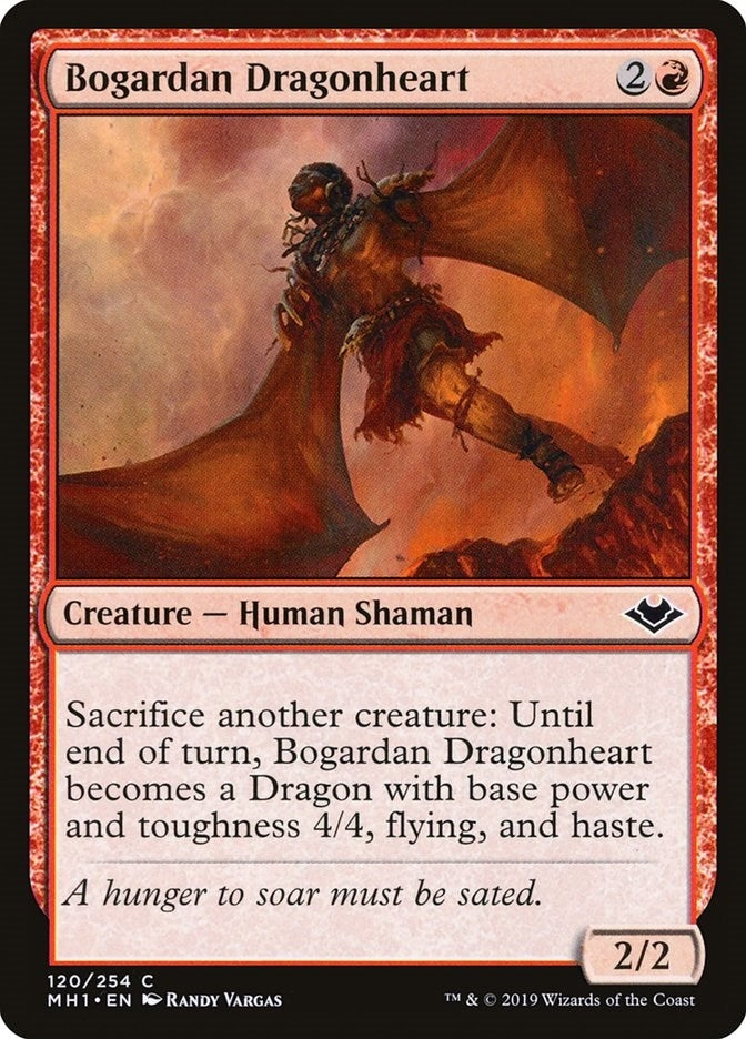 Image for Bogardan Dragonheart (120) [Modern Horizons] - Magic: The Gathering