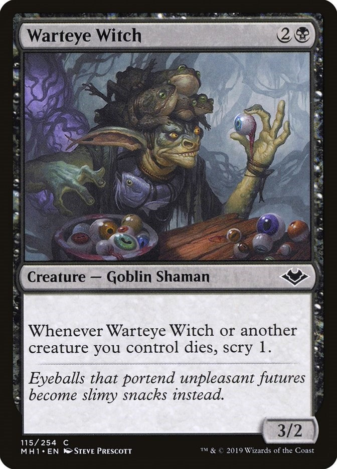 Image for Warteye Witch (115) [Modern Horizons] - Magic: The Gathering