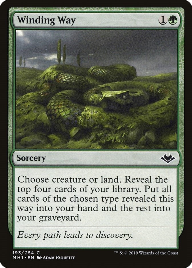 Image for Winding Way (193) [Modern Horizons] - Magic: The Gathering