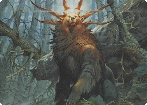 Image for Ayula, Queen Among Bears (Art Series) (10) [Modern Horizons] - Magic: The Gathering