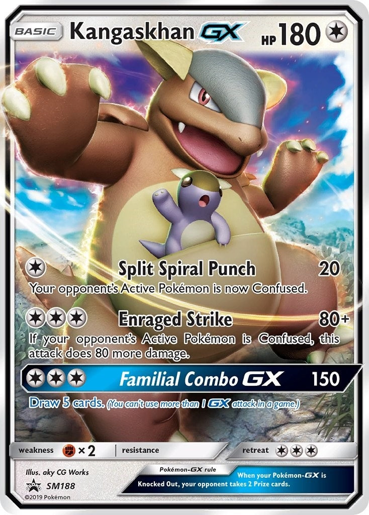 Image for Kangaskhan GX - SM188 (SM188) [SM Promos] - Pokemon