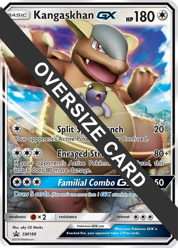 Kangaskhan GX - SM188 (SM Black Star Promo) (SM188) [Jumbo Cards]