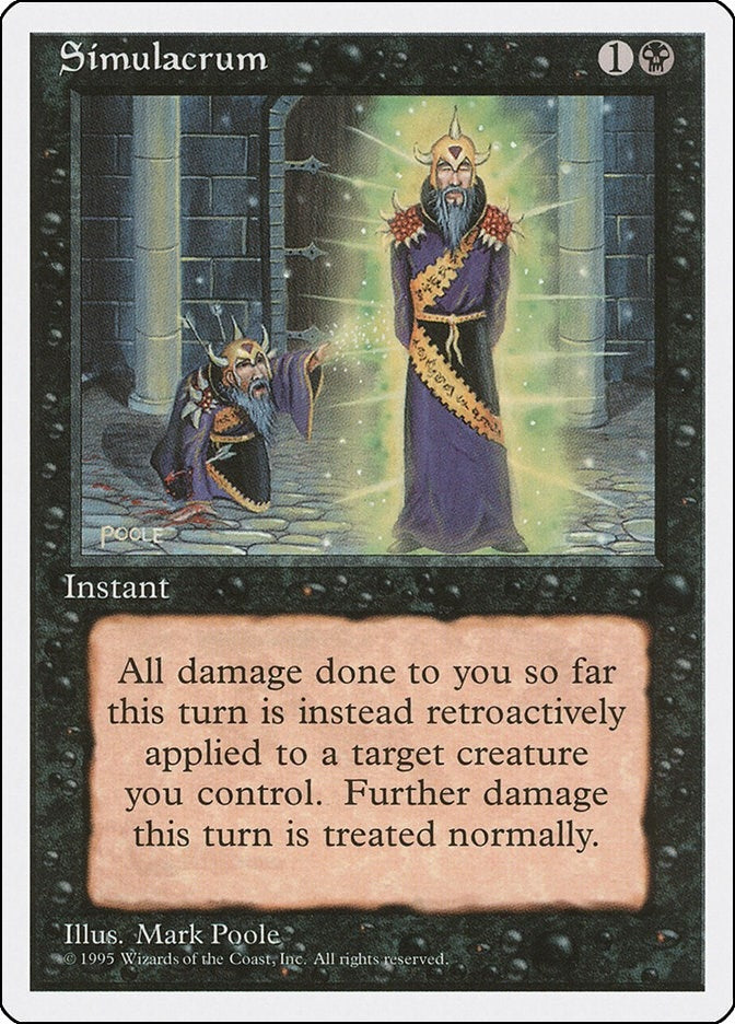 Image for Simulacrum [Fourth Edition] - Magic: The Gathering