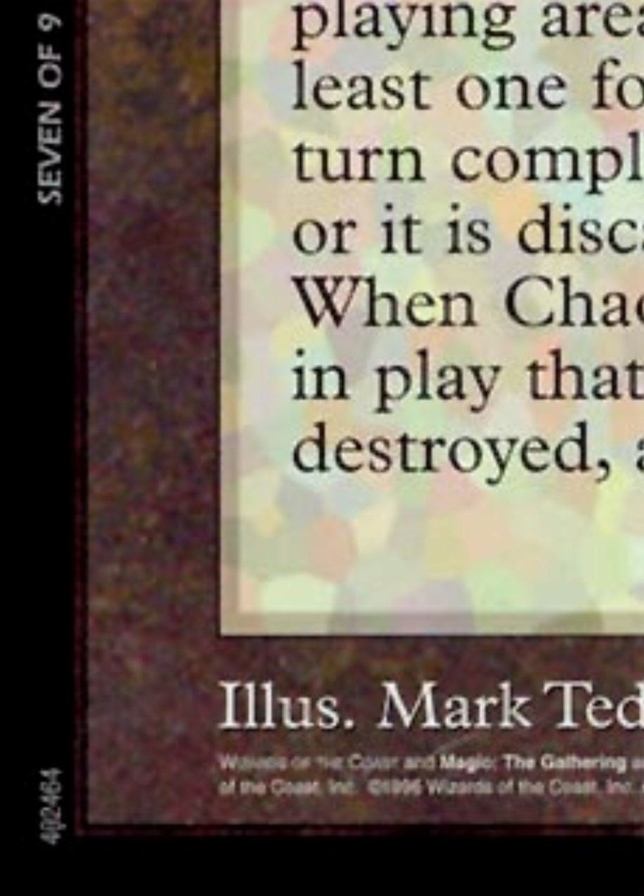 Image for Chaos Orb (7 of 9) (Ultra Pro Puzzle Quest) (1) [Media Promos] - Magic: The Gathering