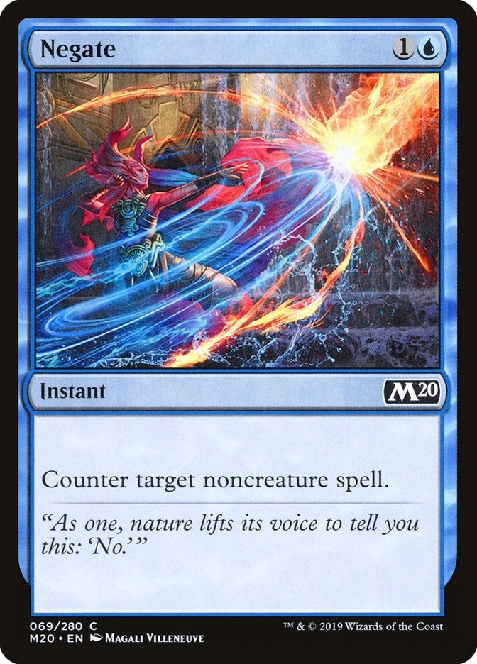 Image for Negate (69) [Core Set 2020] - Magic: The Gathering