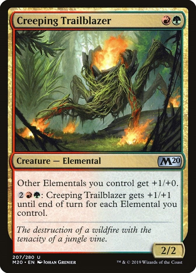 Creeping Trailblazer (207) [Core Set 2020]