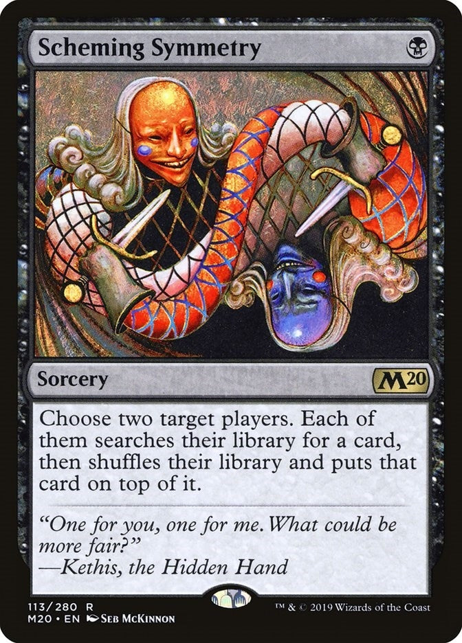 Image for Scheming Symmetry (113) [Core Set 2020] - Magic: The Gathering