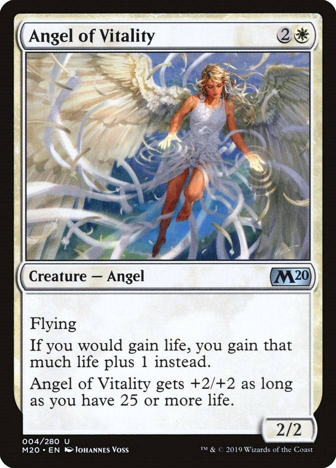Image for Angel of Vitality (4) [Core Set 2020] - Magic: The Gathering