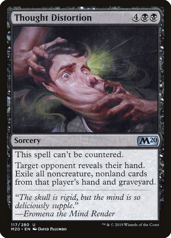 Image for Thought Distortion (117) [Core Set 2020] - Magic: The Gathering