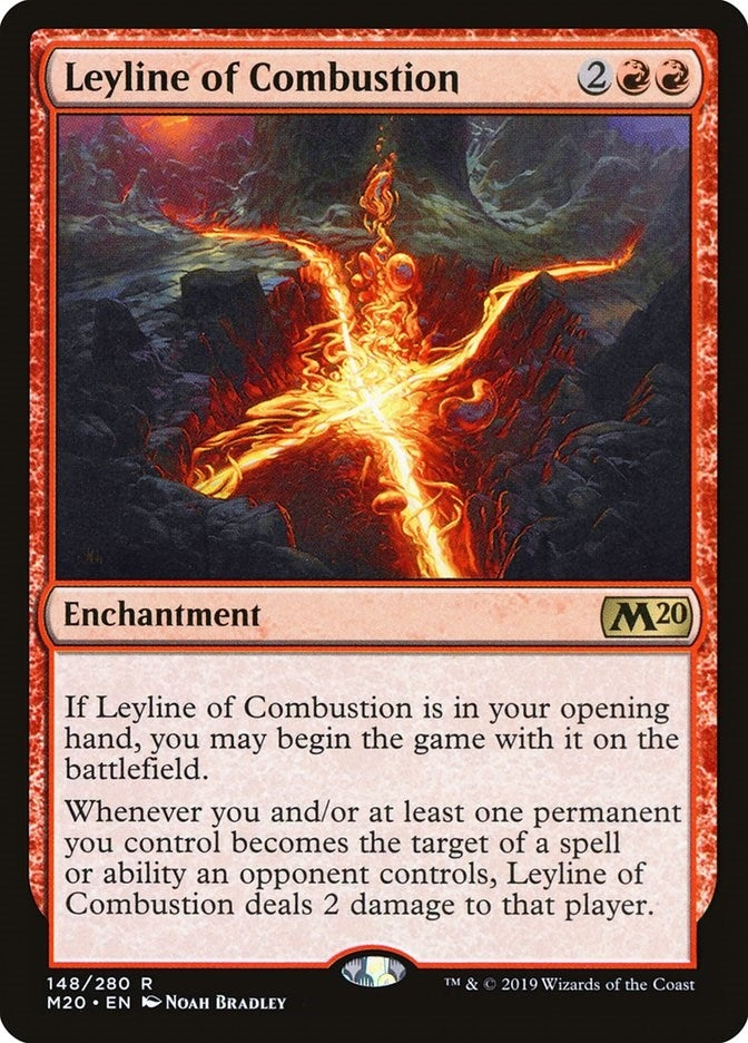 Image for Leyline of Combustion (148) [Core Set 2020] - Magic: The Gathering