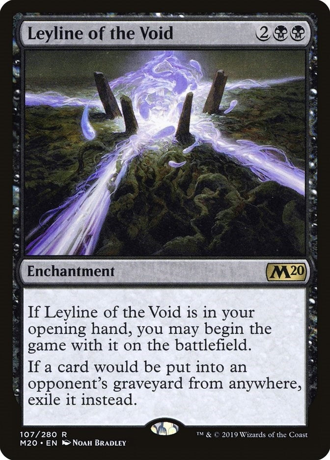 Image for Leyline of the Void (107) [Core Set 2020] - Magic: The Gathering