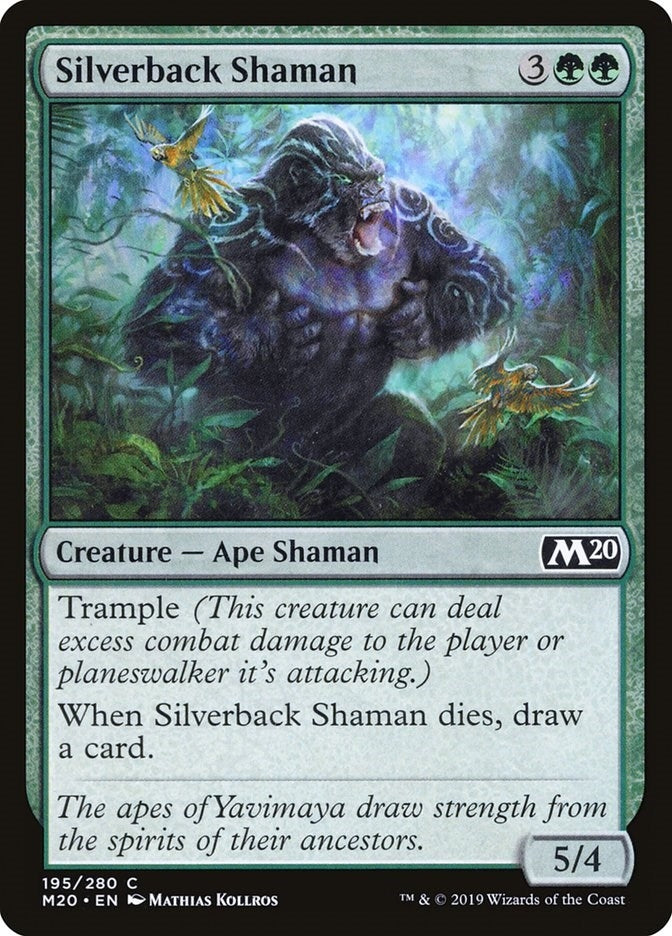 Silverback Shaman (195) [Core Set 2020]