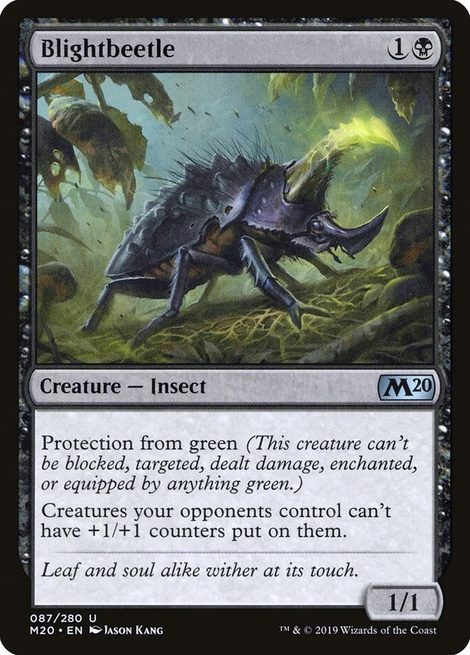 Image for Blightbeetle (87) [Core Set 2020] - Magic: The Gathering