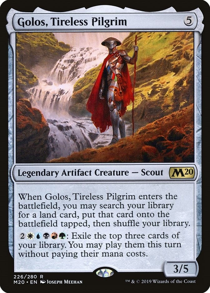 Image for Golos, Tireless Pilgrim (226) [Core Set 2020] - Magic: The Gathering