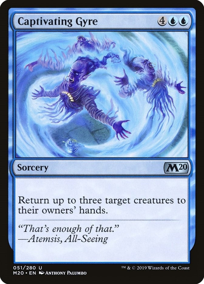 Image for Captivating Gyre (51) [Core Set 2020] - Magic: The Gathering