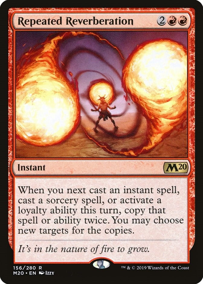 Image for Repeated Reverberation (156) [Core Set 2020] - Magic: The Gathering