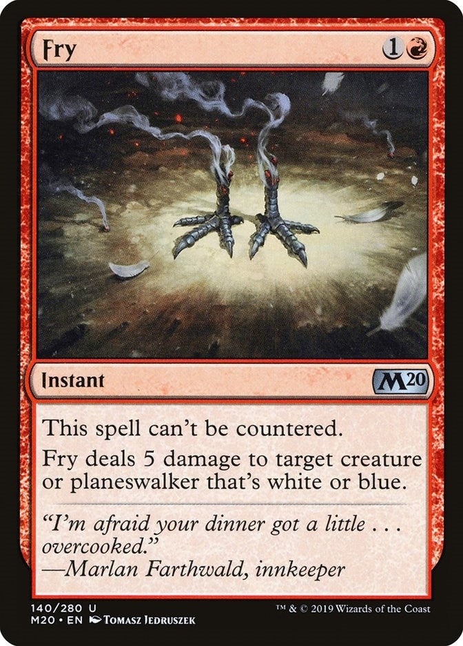 Image for Fry (140) [Core Set 2020] - Magic: The Gathering