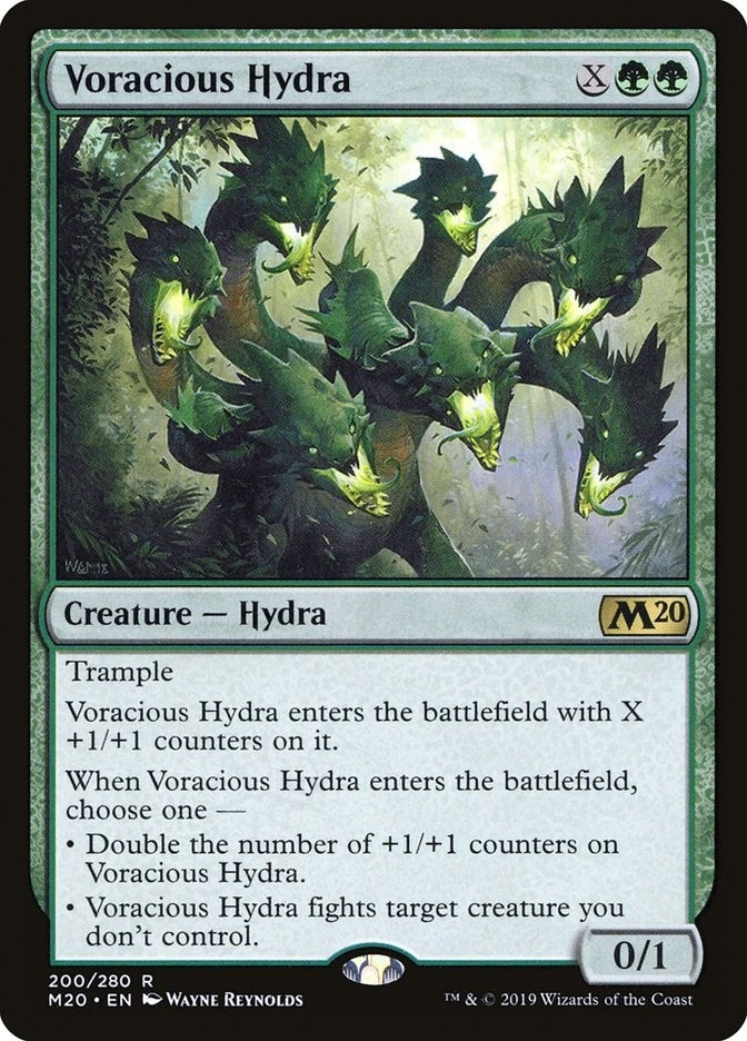Image for Voracious Hydra (200) [Core Set 2020] - Magic: The Gathering