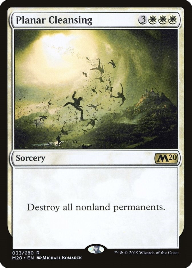 Image for Planar Cleansing (33) [Core Set 2020] - Magic: The Gathering