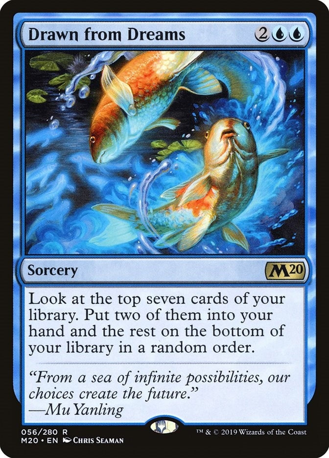 Image for Drawn from Dreams (56) [Core Set 2020] - Magic: The Gathering