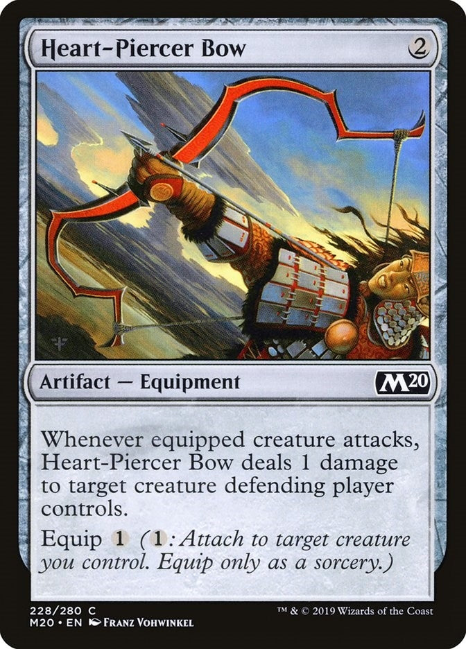 Image for Heart-Piercer Bow (228) [Core Set 2020] - Magic: The Gathering