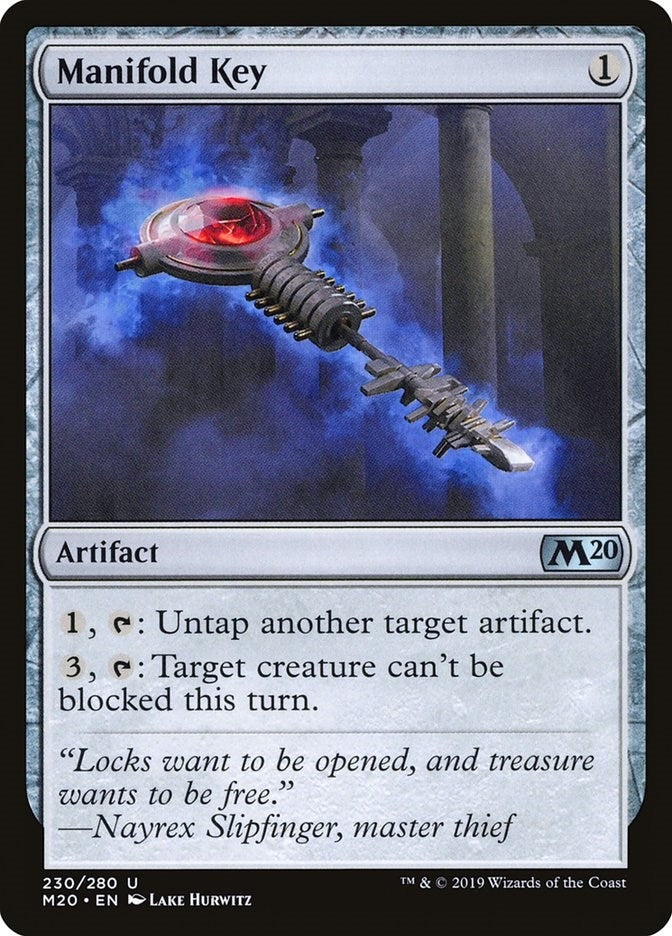 Image for Manifold Key (230) [Core Set 2020] - Magic: The Gathering