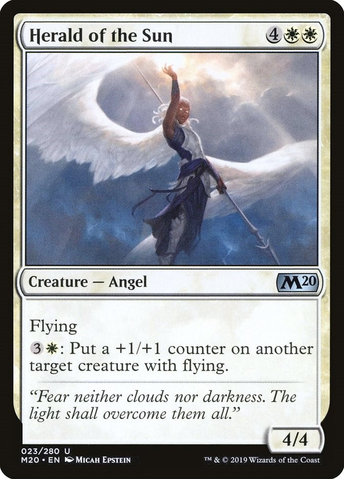 Image for Herald of the Sun (23) [Core Set 2020] - Magic: The Gathering