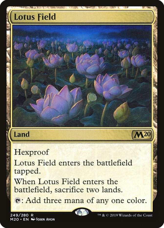 Image for Lotus Field (249) [Core Set 2020] - Magic: The Gathering